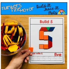 Numbers Fine Motor Activities