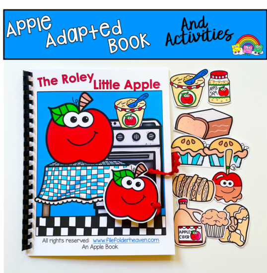 \"The Roley Little Apple\" Adapted Book And Activities