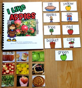 I Like Apples Adapted Book (w/Real Photos)
