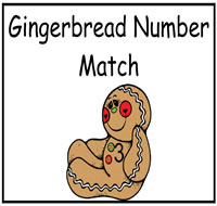 Gingerbread Themed File Folder Games
