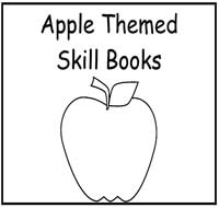 Apple Themed Printable Skill Books