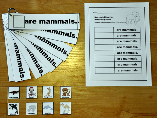 \"Are Mammals\" Flip Strips