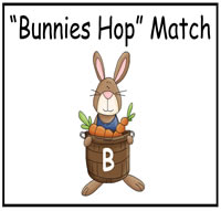 "Bunnies Hop" File Folder Game