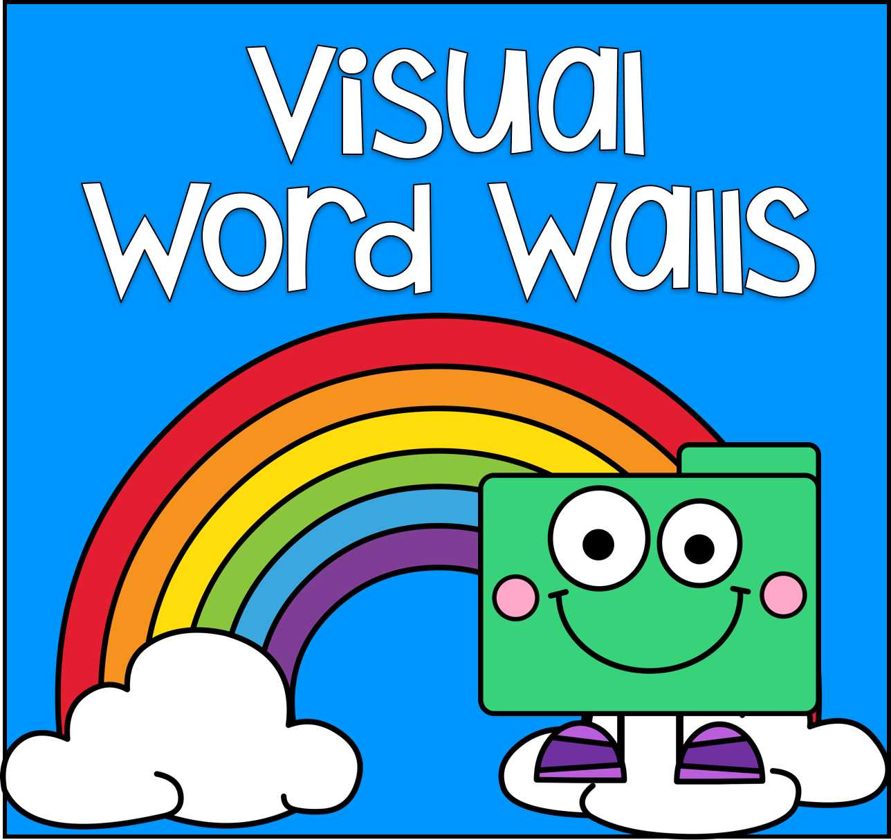 Visual Word Wall Words