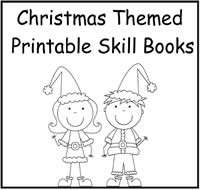 Christmas Themed Printable Skill Books