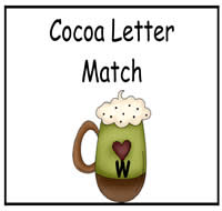 Hot Cocoa Letter Match