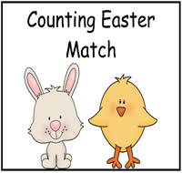 The Counting Easter File Folder Game