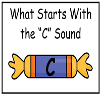 The \"C\" Sound File Folder Game