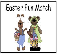 Easter Fun Match File Folder Game