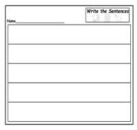 Build it! Read it! Write it! Farm Themed Sentence Builder