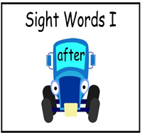 Sight Word Practice II File Folder Games