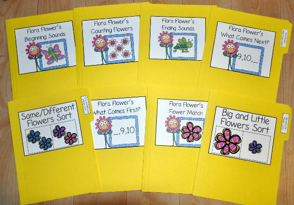 Spring File Folder Games Mini-Bundle