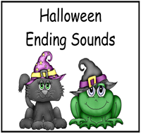 Halloween Ending Sounds File Folder Game