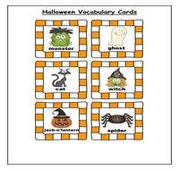 Halloween Beginning Sounds Clothespin Task