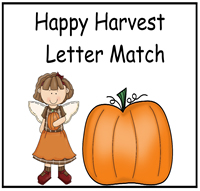 Happy Harvest File Folder Game