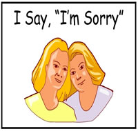 I Say I\'m Sorry Folder Story