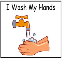 I Wash My Hands Folder Story