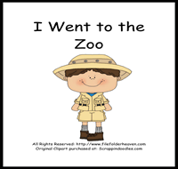 I Went to the Zoo Sequencing Story