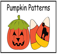 Pumpkin Patterns File Folder Game