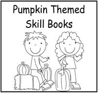 Pumpkin Themed Printable Skill Books