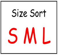 Sorting Sizes Printable Autism Task