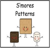 S'mores Patterns File Folder Game