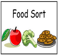 Sorting Foods Printable Autism Task