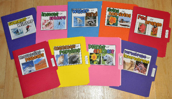 Sorting Our World File Folder Games With Real Photos - Click Image to Close