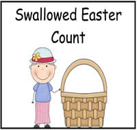 Swallowed Easter Count File Folder Game