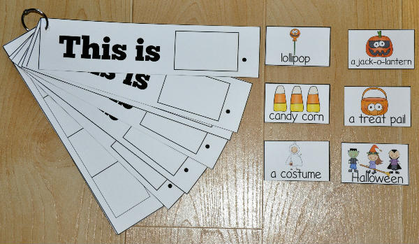\"This is Halloween\" Sight Word Flip Strips
