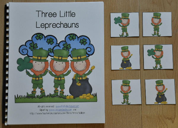 \"Three Little Leprechauns\" Adapted Book