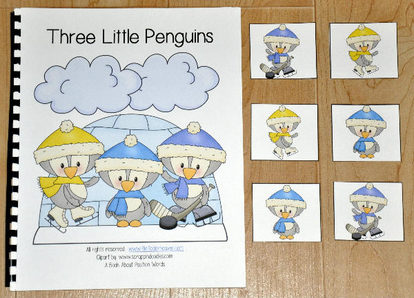 \"Three Little Penguins\" Adapted Book