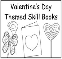 Valentine\'s Day Themed Skill Books