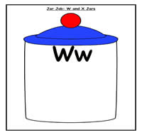 W and X Sort Jar Job