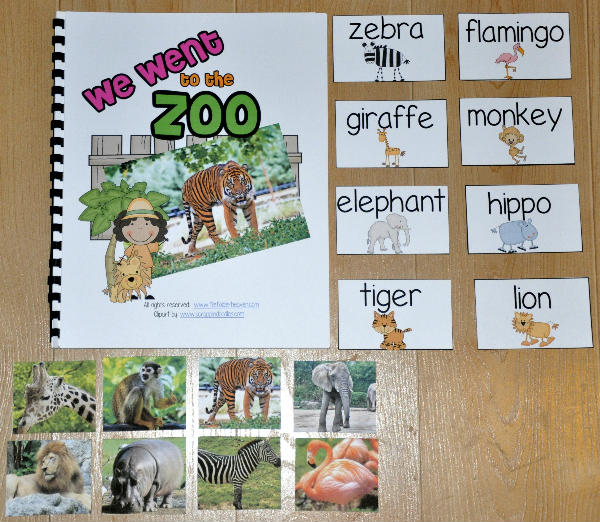 We Went to the Zoo Adapted Book (w/Real Photos)