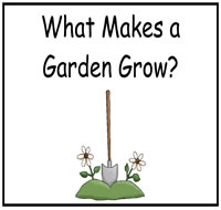 What Makes a Garden Grow File Folder Game