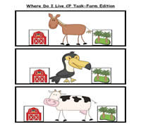 Where Does It Live: Farm Edition Clothespin Task