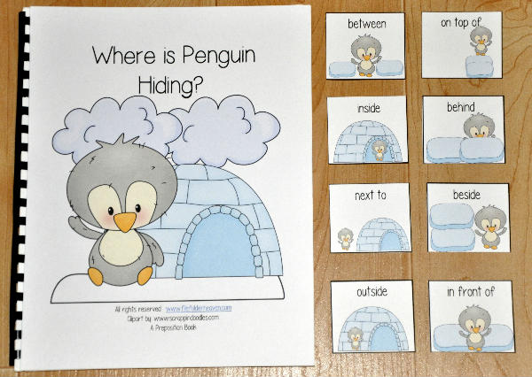 \"Where is Penguin Hiding\" Adapted Book