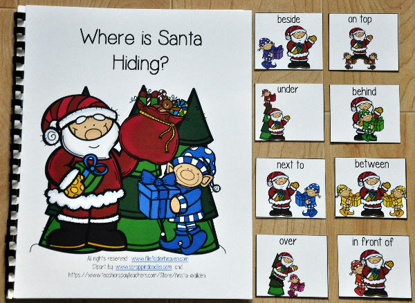 \"Where is Santa Hiding?\" Adapted Book