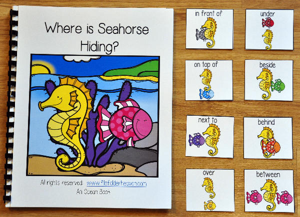 \"Where is Seahorse Hiding?\" Adapted Book