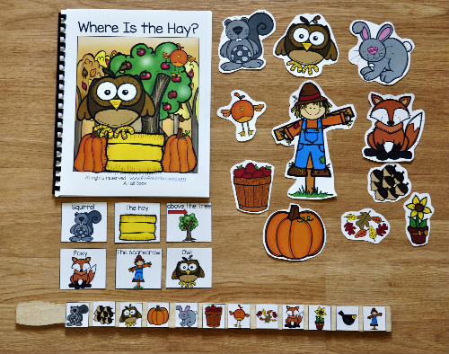 \"Where is the Hay?\" Fall Adapted Book