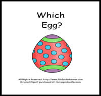 Which Egg is Which Riddle Book