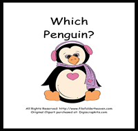 Which Penguin is Which Riddle Book