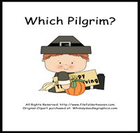 Which Pilgrim is Which Riddle Book