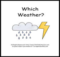Which Weather is Which Riddle Book