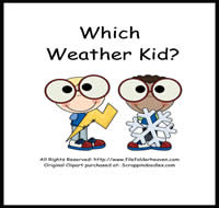 Which Weather Kid is Which Riddle Book