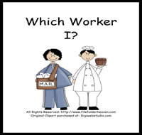 Which Worker is Which I Riddle Book