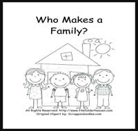 Who Makes a Family Adapted Book