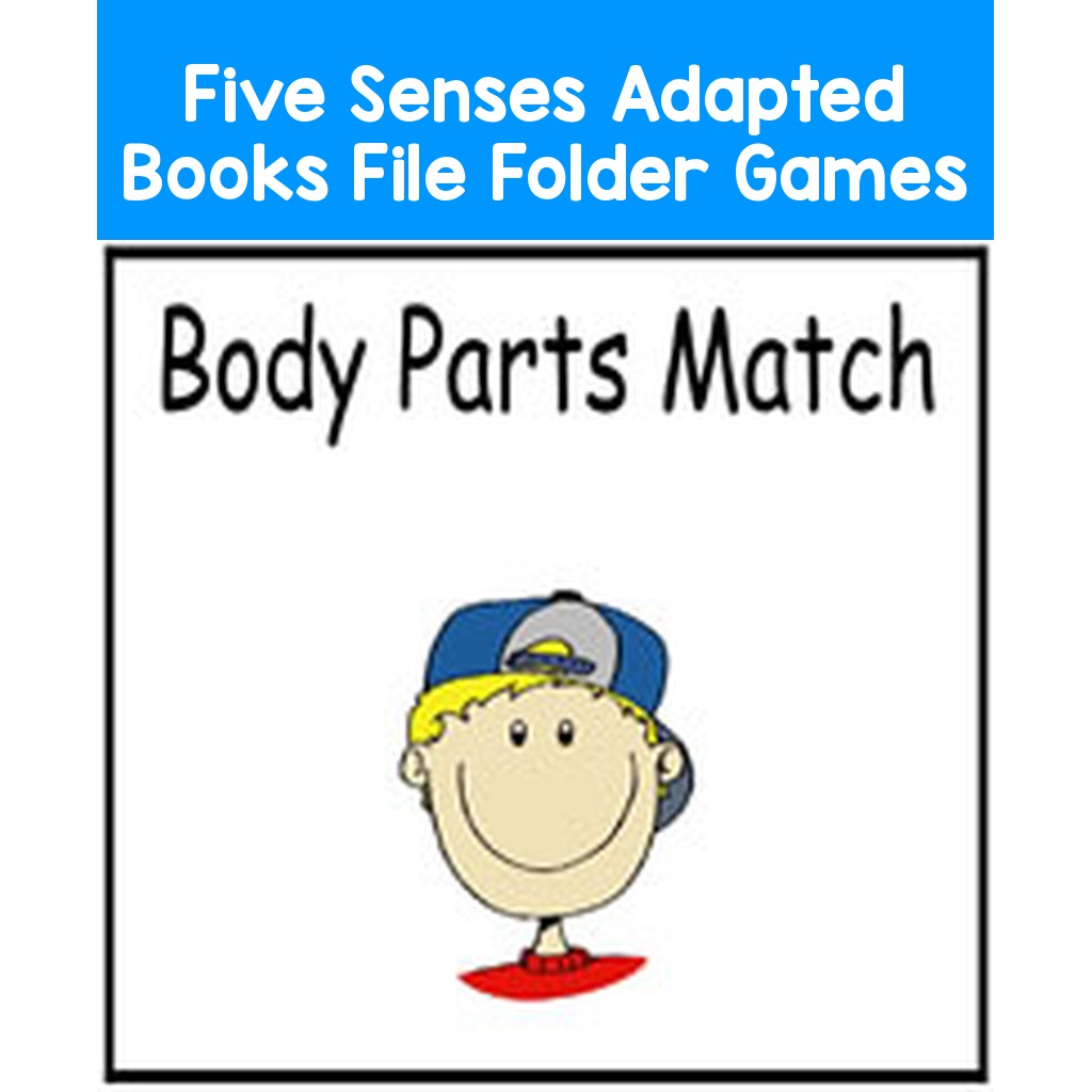 Five Senses Adapted Books File Folder Games