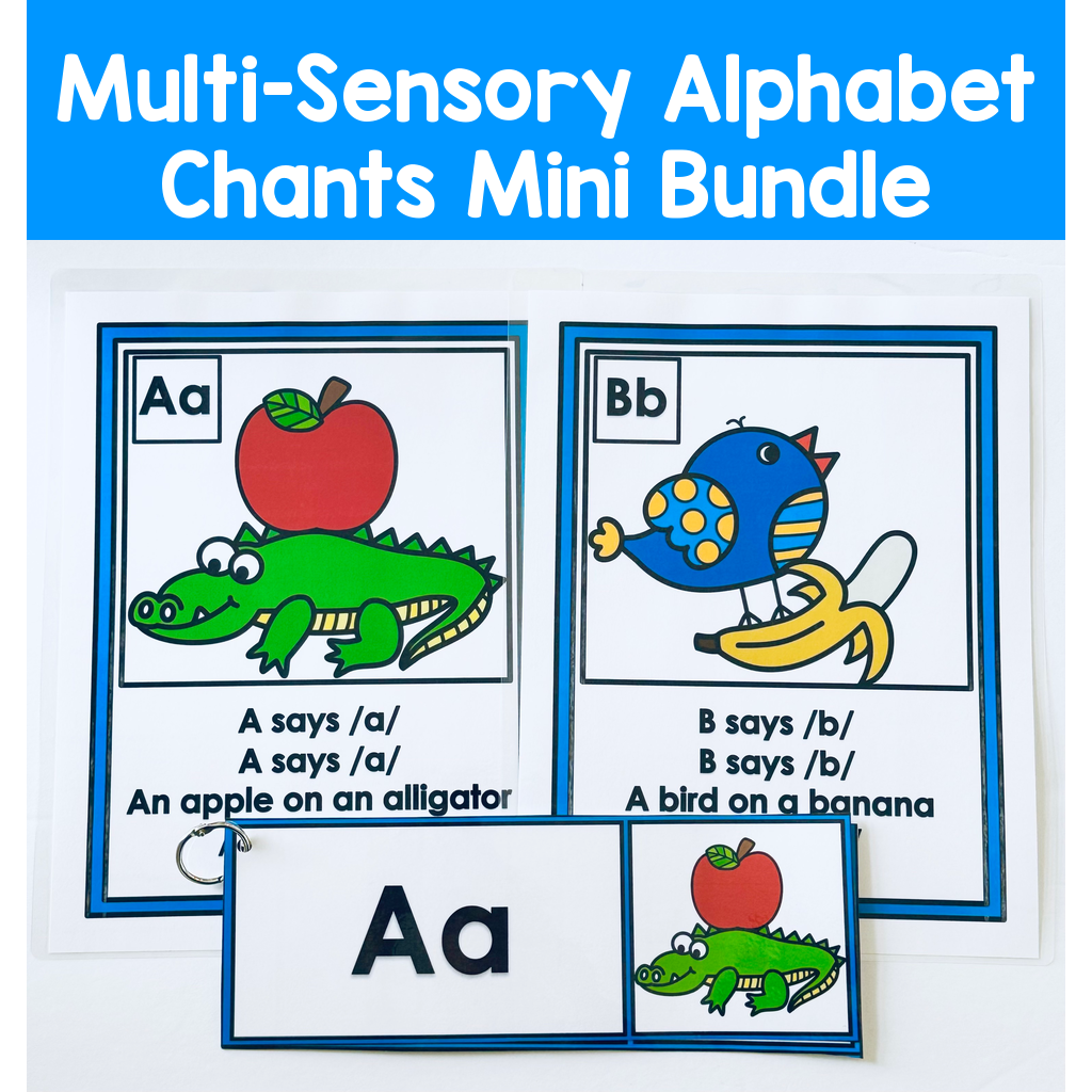 Multi-Sensory Alphabet Chants Mini Bundle